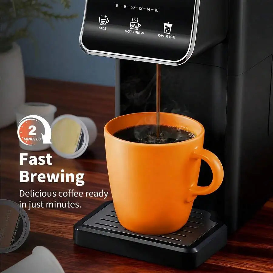 2-in-1 Capsule & Ground Coffee Maker
