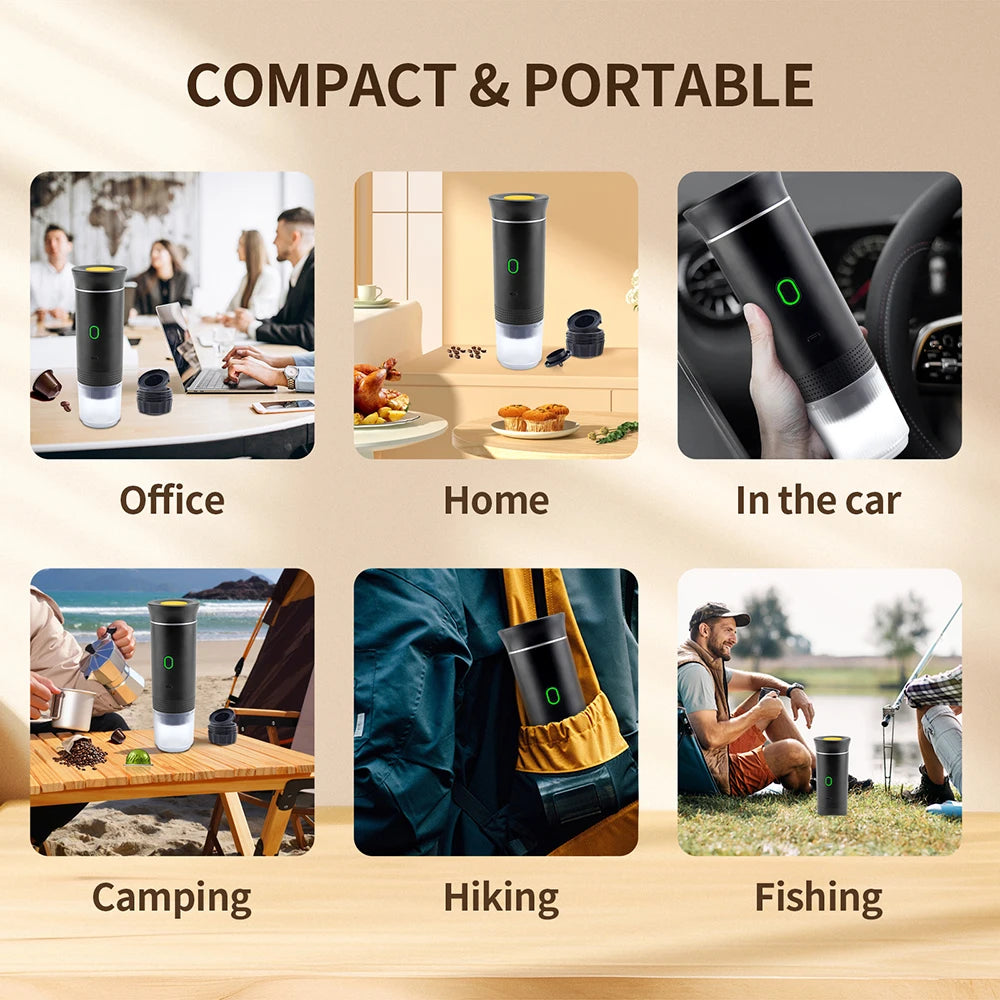 3-in-1 Wireless Portable Espresso Machine