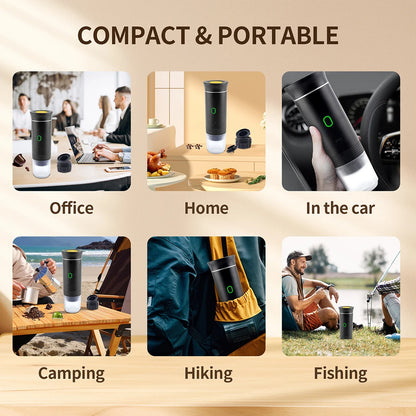 3-in-1 Wireless Portable Espresso Machine