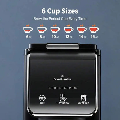 2-in-1 Capsule & Ground Coffee Maker