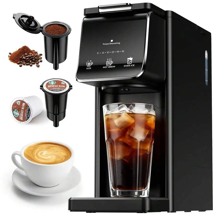 2-in-1 Capsule & Ground Coffee Maker